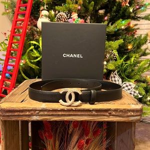 Chanel Leather Belt